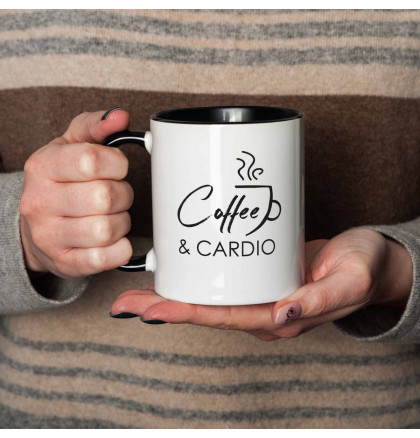 Кружка "Coffee and cardio", фото 3, цена 180 грн